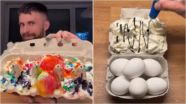 Балкански рецепт: Како да добиете велигденски јајца што личат на џамлии?