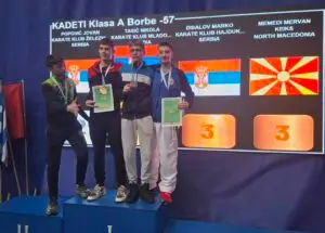 Уште две бронзи за Кеикс на „Златен појас“ во Чачак