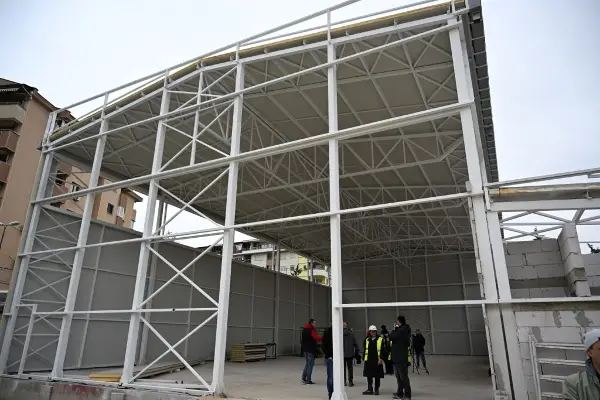 До 1 септември ОУ „Кузман Јосифовски – Питу“ во Кисела Вода ќе добие нова спортска сала