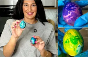 ВИДЕО | Како од вештите раце на врвните уметници – погледнете зашто е време да почнете да бојадисувате јајца со креп-хартија