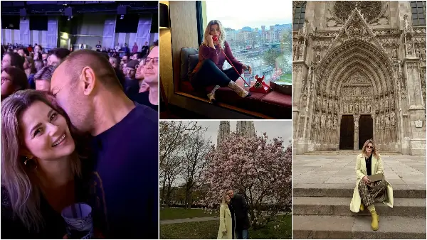 Љубов, музика и Виена: Дани Димитровска во прегратка со сопругот на концертен спектакл