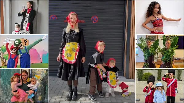 Од бабушки, преку Супер Марио, британска гарда и кралицата, до суперхерои: Првоаприлска парада на детската фантазија