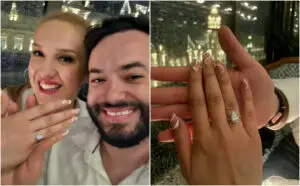 ФОТО | Ева Нединковска кажа „да“: „Филип ме запроси во еден од најромантичните барови во Будимпешта“