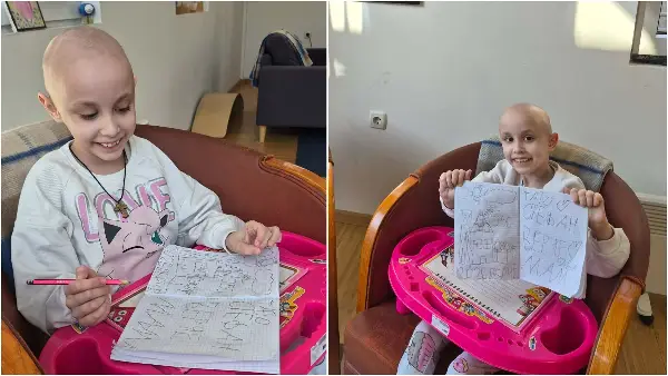 Малата Верче ја доби најважната битка: „Последна зрачна терапија и си оди дома“