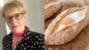 Гастрономско уживање од вештите раце на Бобе Јанкоска: Отворени пиде со сирење и јајце