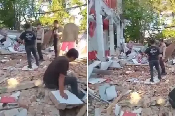 Видео: Силен земјотрес со јачина од 7,4 степени ги погоди островите Молука во Индонезија, едно лице загина