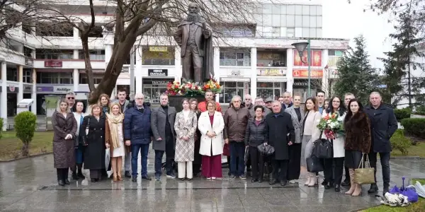 Одбележани 161 година од раѓањето на Ѓорче Петров со свечености во Прилеп