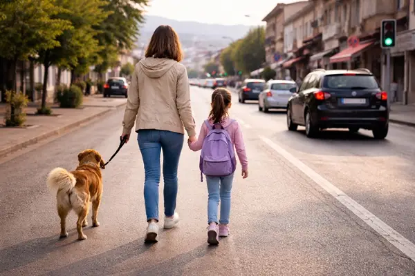 Возач усмрти куче во Неготино кое поминуваше на улица со кавадарчанка и нејзината малолетна ќерка