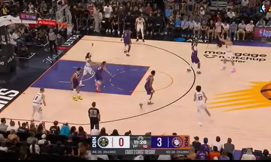 Видео: Денвер го победи Феникс на гости, Јокиќ оствари трипл-дабл