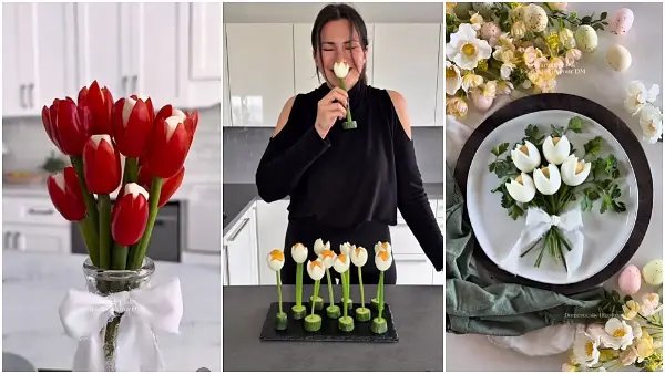 Заборавете на обични јајца: Овие велигденски лалиња ќе ви ја разубават трпезата (ВИДЕО)
