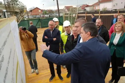 Мицкоски од Илинден: Владата продолжува со инвестиции во образованието, се гради нова училишна зграда во ООУ „Гоце Делчев“