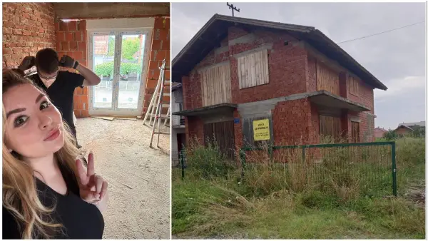 Ена и Дарко купија стара куќа за 25.500 евра, сами ја реновираат: „Уште 30.000 евра и се вселуваме!“