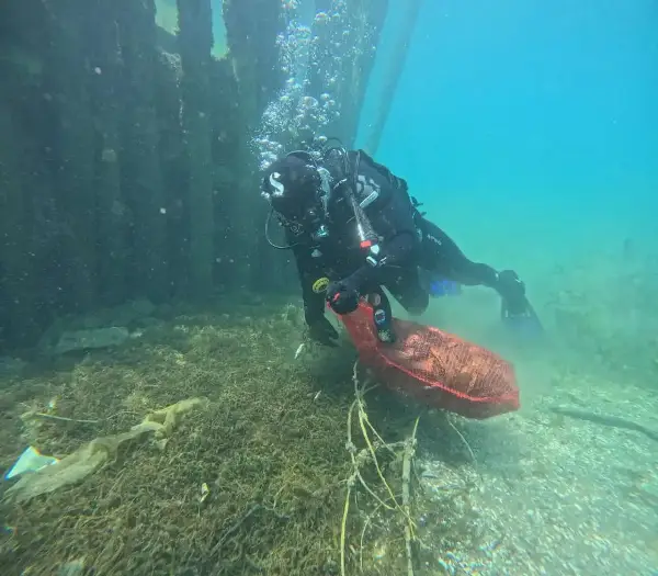 „Нов живот за езерото“ - еко акција за чистење на дното на Охридското Езеро во Радожда 