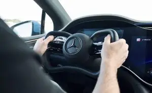 Новиот Mercedes-Benz EQS ќе добие Steer-By-Wire