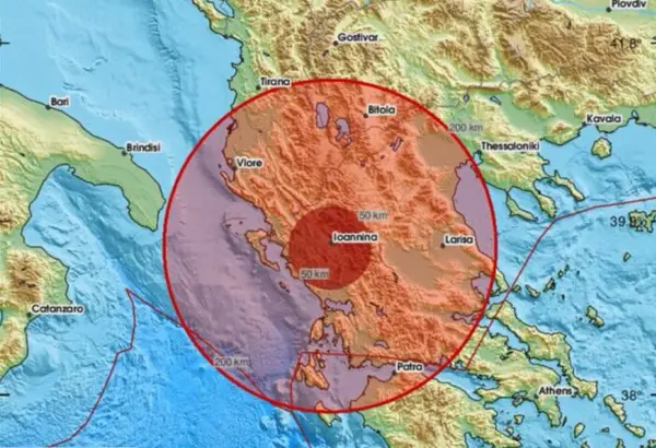 Серија земјотреси утрово во Грција