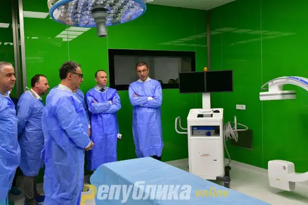 Алиу: Реновирани се шест хируршки сали на ТОАРИЛУЦ, во наредниот период уште четири ќе бидат реконструирани