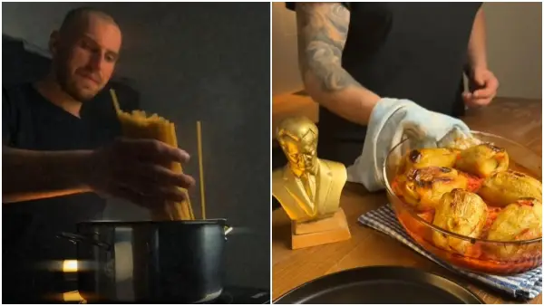 За него готвењето е како песна – Македонец стана хит на Инстаграм со рецептите што ги пее!