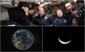 ВИДЕО | Астронаутите од „Артемис 2“ со моќна велигденска порака: „Во ова огромно ништо, Земјата е нашата прекрасна оаза“