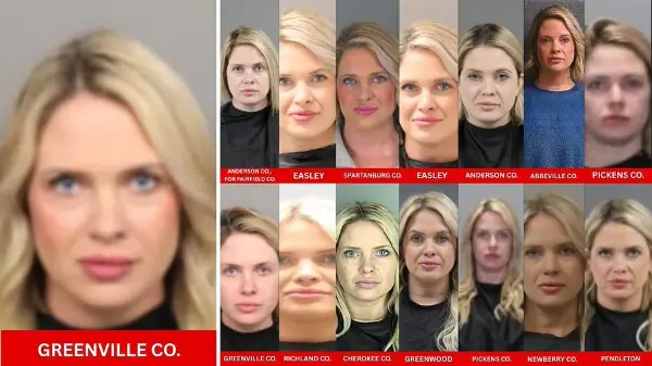 Газдарица на бутик е апсена 15 пати од почетокот на годинава- нејзините полициски фотографии се хит 