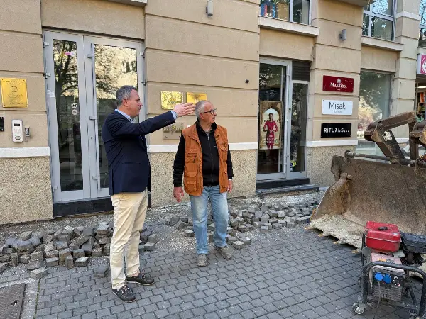 Герасимовски: Почна реконструкцијата на улица „Ленинова“, воведен привремен режим на сообраќај