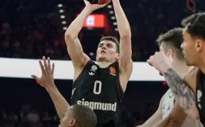 Димитријевиќ со дабл-дабл учинок во победата на Баерн над Виртус