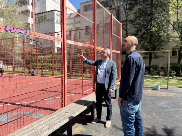 Герасимовски: Целосна реконструкција на детското игралиште во Дебар Маало,  побезбедна игра за малите центарци