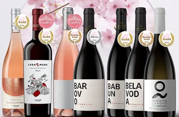 ВИНАРИЈАТА „ТИКВЕШ“ ОСВОИ 9 НАГРАДИ НА ВИНСКИ НАТПРЕВАР ВО ЈАПОНИЈА 