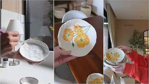 Не ги фрлајте кутиите од јајца – претворете ги во стилски чинии (ВИДЕО)