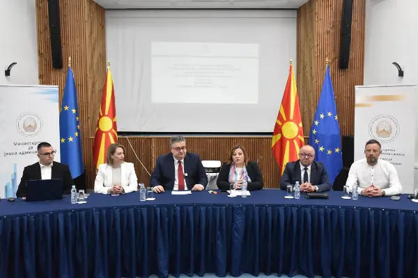 Минчев: Видлив напредок во реформата на јавната администрација и силна посветеност кон професионална и ефикасна администрација