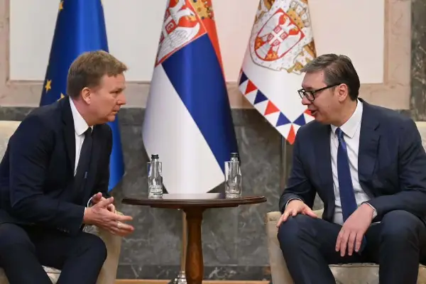 Вучиќ по средбата со Соренсен: Потезите на Приштина ги засилуваат тензиите и ја загрозуваат стабилноста