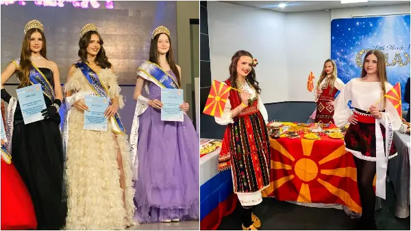 Нина, Лина и Ангела триумфираа на Miss  Model Galaxy 2026 во Бугарија
