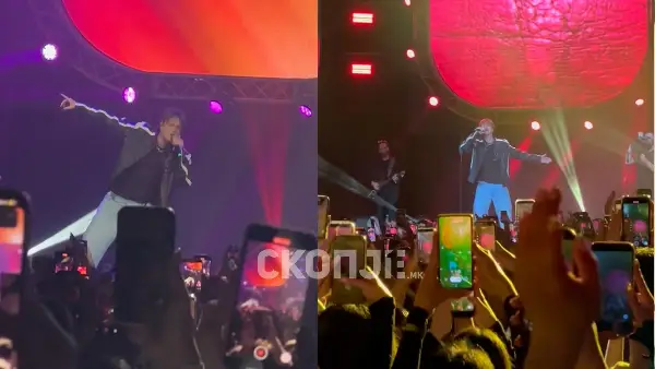 (Видео) Клекна и заплака: Јаков Јозиновиќ не можеше да поверува дека собра полна сала во Скопје