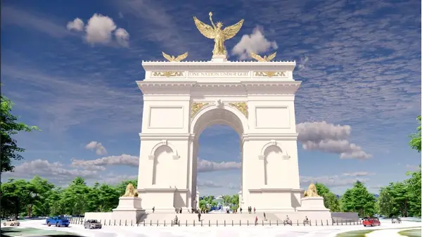 Трамп ќе ja гради највисoката триумфална капија во светот