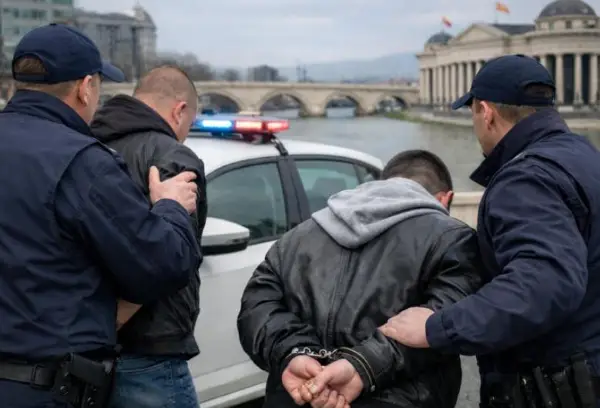Приведени двајца крадци, веднаш откако на мостот „Гоце Делчев“ во Скопје одзеле личен накит од скопјанка
