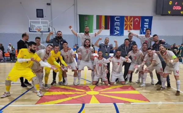 Голем успех за нашите футсалци: Влегоа во главните квалификации за СП