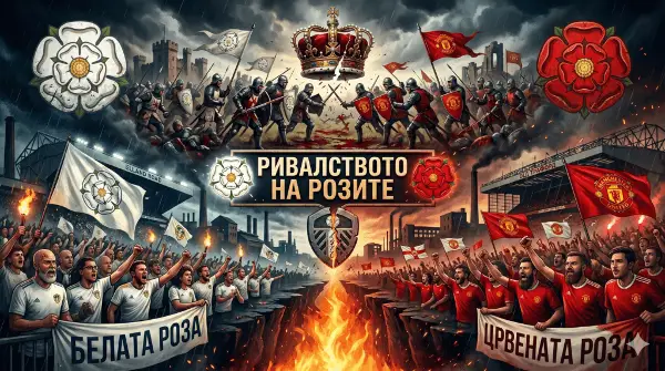 Војна на розите: Како се роди славното ривалство меѓу Манчестер Јунајтед и Лидс