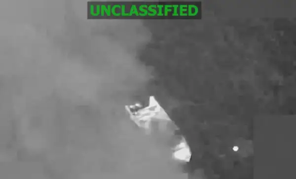 Американската војска потврди: Уништивме уште еден брод со дрога (ВИДЕО)