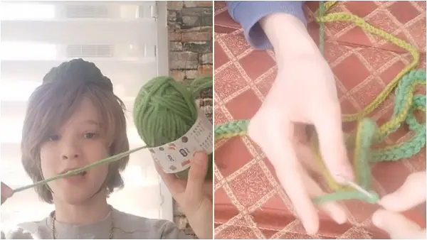 Виктор Хеклачот (12) го воодушеви цел Балкан: „Сакам да го сплетам најголемиот килим во цела Србија!“ (видео)