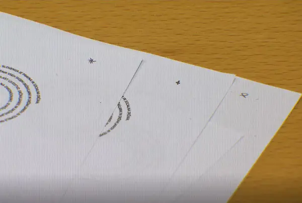 Обележани дел од ливчињата од тајното гласање за претседател на парламентот на Словенија