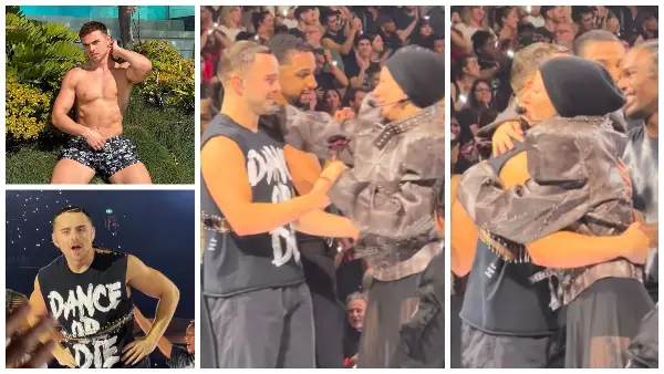 Кој е Мајкл Дамески – танчерот со корени од Прилеп што ѝ подари цвет на Лејди Гага на емотивниот крај на турнејата?