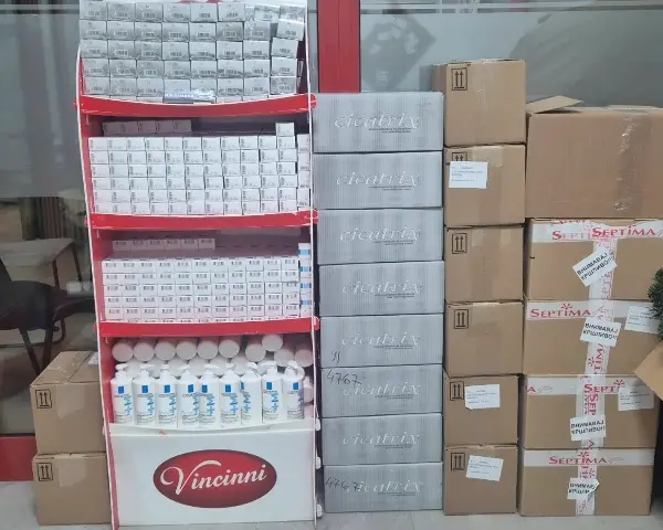 (ФОТО) „Сапорт Кочани“ обезбеди медицински кремови во вредност од над еден милион денари за повредените од пожарот во „Пулс“