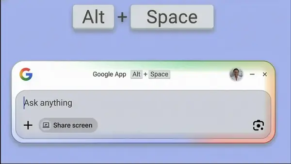 Google ја лансира Windows апликацијата за пребарување на десктоп