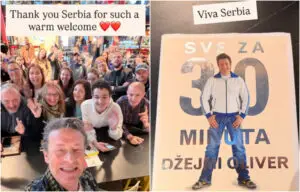 ВИДЕО | Џејми Оливер го посети Белград, се дружеше и готвеше со обожавателите