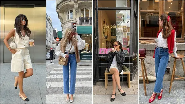 Модно дуо што го избираат Французинките за оваа пролет: 4 начини да носите фармерки и балетанки