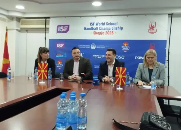 Ристовски: Подготвени го дочекуваме Светското училишно првенство во ракомет Скопје 2026