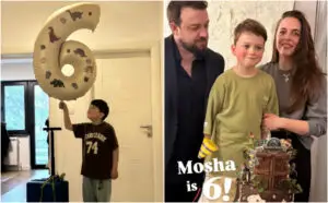 ФОТО | Синот на Слаткар и Сања Николиќ наполни 6 години, родителите му направија роденденска прослава со диносауруси