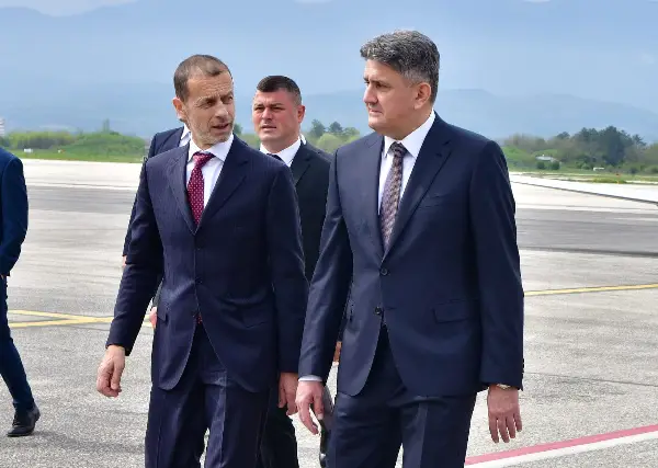 Првиот човек на УЕФА, Чеферин во официјална посета на ФФМ