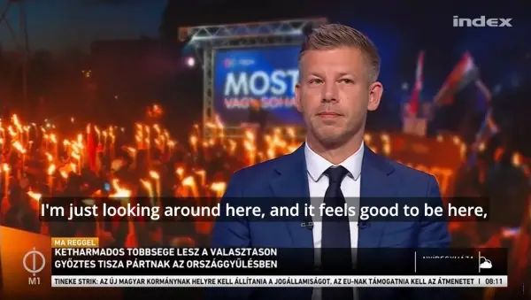 Телевизиско цунами во Унгарија, новиот премиер Маѓар во живо најави гасење на вестите на државната М1 и национализација на имотот од ерата на Орбан