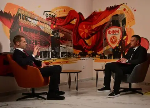 ИНТЕРВЈУ со претседателот на УЕФА, Чеферин зборува за сите најактуелни настани во светот на фудбалот