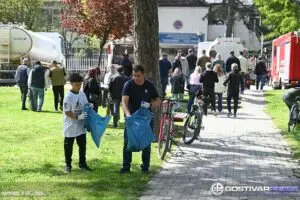 Саботна акција во Гостивар: Чистење, садење дрвца и апели да не се фрла ѓубре насекаде